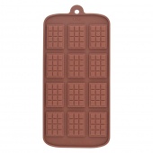 фото Форма для шоколада, конфет силиконовая Мультидом Плиточки VL80-335